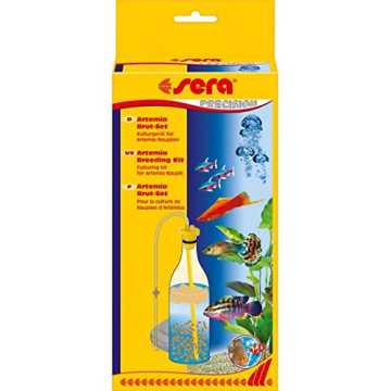 sera Artemia Brut-Set ein Kulturgerät bzw. Aufzucht-Set mit einem Ansatz (Salz-Eier-Mischung für 500ml) für lebendes Jungfischfutter bzw. Artemia Nauplien - 
