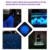 StillCool Leuchtsteine 100er Bunt Leuchtender Floureszierende Pebble Steine für Aquarium Garten Flur Kinderzimmer Dekoration - 4