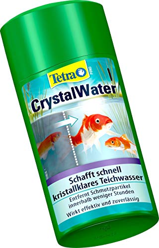 Tetra Pond CrystalWater (für kristallklares Wasser im Gartenteich, Wasserklärer gegen Trübungen), 500 ml Flasche - 3