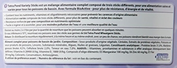Tetra Pond Variety Sticks – Fischfutter Mischung bestehend aus drei verschiedenen Sticks, für die Gesundheit, Farbenpracht und Vitalität aller Teichfische, versch. Größen - 2