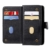 SevenPanda Für SM-A10E Hülle, Samsung Galaxy A10e 10 Kartensteckplätze - ID Steckplatz, Multifunktionale Brieftaschenhülle Folio PU Ledertasche Hülle mit Magnethülle - Schwarz - 3