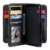 SevenPanda Für SM-A10E Hülle, Samsung Galaxy A10e 10 Kartensteckplätze - ID Steckplatz, Multifunktionale Brieftaschenhülle Folio PU Ledertasche Hülle mit Magnethülle - Schwarz - 6