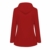 Deloito Damen Übergröße Regenjacke Draussen Reisejacken Bergsteigen Sport Windbreaker Wasserdichter Regenmantel mit Kapuze Winddicht Mäntel (Rot,Medium) - 2