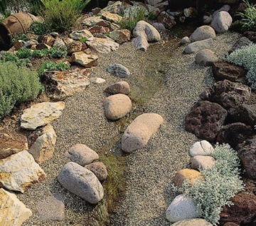 Oase Steinfolie 60cm Bachlauf Wasserfall Ufer Meterware - 3
