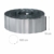 Relaxdays Rasenkante verzinkt, Beetumrandung Metall, Beeteinfassung als Wurzelsperre, 5 m x 16 cm, flexibel, silber, grau - 2