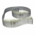 Relaxdays Rasenkante verzinkt, Beetumrandung Metall, Beeteinfassung als Wurzelsperre, 5 m x 16 cm, flexibel, silber, grau - 1