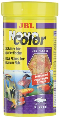 JBL NovoColor 30157 Alleinfutter für farbenprächtige Aquarienfische, Flocken 250 ml - 3