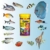 JBL NovoColor 30157 Alleinfutter für farbenprächtige Aquarienfische, Flocken 250 ml - 7