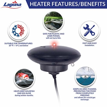 LAGUNA PowerHeat Enteiser für Teiche, 315 W - 6