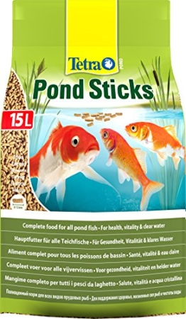 Tetra Pond Sticks - Fischfutter für Teichfische, für gesunde Fische und klares Wasser, verschiedene Größen - 1