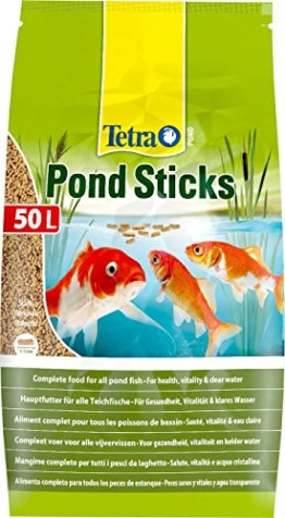 Tetra Pond Sticks - Fischfutter für Teichfische, für gesunde Fische und klares Wasser, verschiedene Größen - 1