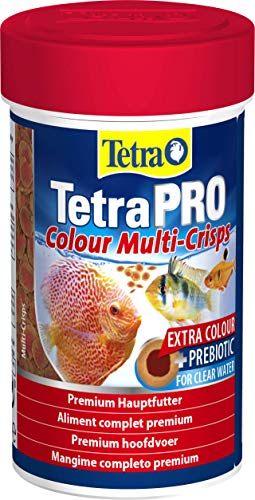 Tetra Pro Colour Premiumfutter (Flockenfutter für alle tropischen Zierfische, Fischfutter mit Farbkonzentrat für schöne, farbenprächtige Fische), verschiedene Größen erhältlich - 1