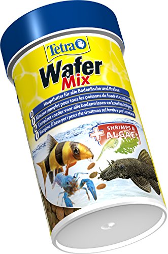 Tetra Wafer Mix - Fischfutter für alle Bodenfische (z.B. Welse) und Krebse, für gesundes Wachstum und eine bessere Widerstandskraft, 100 ml - 3