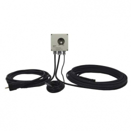 Pondlife Profi Teichheizkabel - Set für Garten - u. Koiteiche Teichheizung Heizband für 3.000 bis 60.000 L Profi Heizband Set - 120 W für 3.000 L - 1