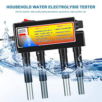 Wasser Elektrolyseur Test Elektrolyse Wasser Tools Elektrolyse Gerät Wasserqualitätstester Elektrolyseur Maschine Test Meter Wasser Reinheitsgrad Tester,Verbesserte Version,auslaufsicher,abnehmbar - 5