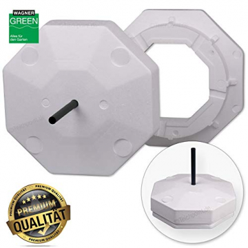 Teich Eisfreihalter Set XL inkl. regelbarer Luftpumpe OSAGA MK-9502 und Zubehör, für einen eisfreien Gartenteich, Anti Ice Winter - 2
