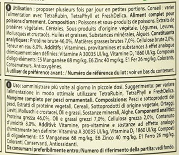 TetraMin Granules - langsam absinkendes Fischfutter, ideal für Fische in der mittleren Wasserschicht des Aquariums, 1 L Dose - 7