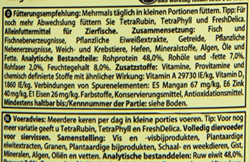 TetraMin XL Granules - langsam absinkendes Fischfutter für größere Zierfische in der mittleren Wasserschicht des Aquariums, 250 ml Dose - 8