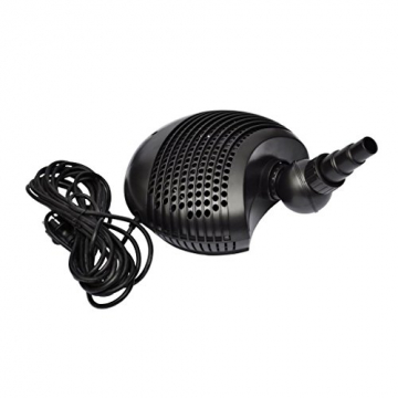 vidaXL Teichpumpe Bachlaufpumpe 10000L/H Filter Pumpe Energiespar Wasserpumpe - 1