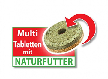 Tetra FunTips Tablets - an der Aquarium-Scheibe haftende Futtertabletten, optimal zum Beobachten der Fische geeignetes Fischfutter, 75 Tabletten - 3
